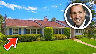 Inside Adam Sandler Surprisingly MODEST L.A. Home