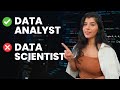 Why you should become a data analyst and not a data scientist