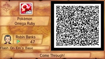 My Secret Base QR Code | Route 127 Best Location ORAS Pokemon Omega Ruby Alpha Sapphire | OT Banks