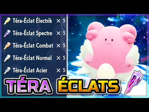 TÉRA-ÉCLAT : FARM RAPIDE - Événements Téracristal | Pokémon Écarlate et Violet