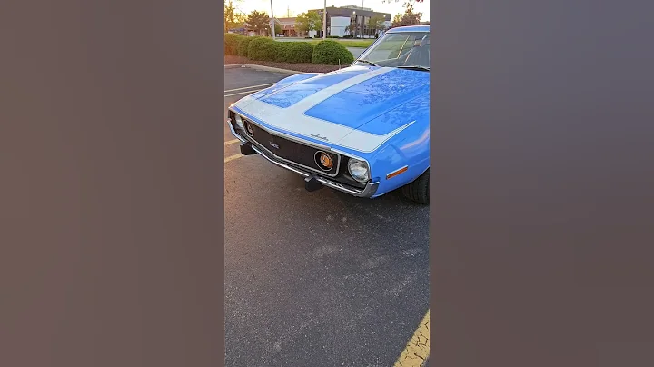 AMC Javelin AMX Classic Drive By Engine Sound Cruise Nights at Big Boy Livonia 2024