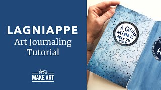 Lagniappe April Bonus Tutorial | Art Journaling with Jesse Petersen
