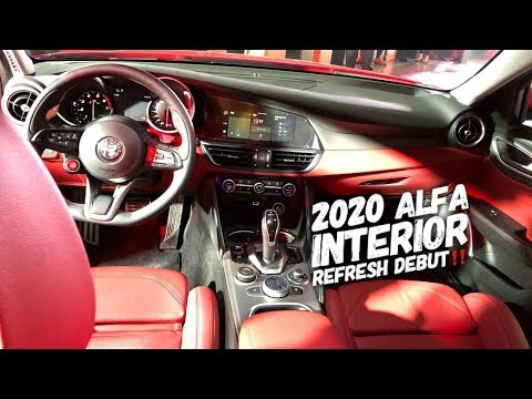 The 2020 Alfa Romeo Updated Interiors Finally Debut But In