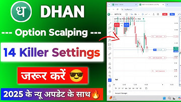 Dhan Chart: 12 Killer Settings for Scalping Live | Dhan Scalping Settings 2025