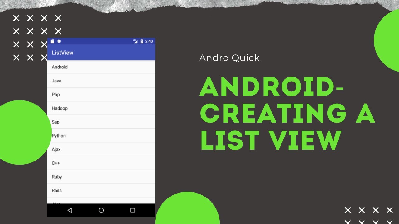 creating android adapters listview android studio creating android adapters listview android studio