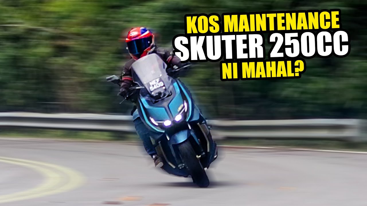 Aveta Vanguard 250 | Kos pemilikan skuter 250 & Ulasan model SE