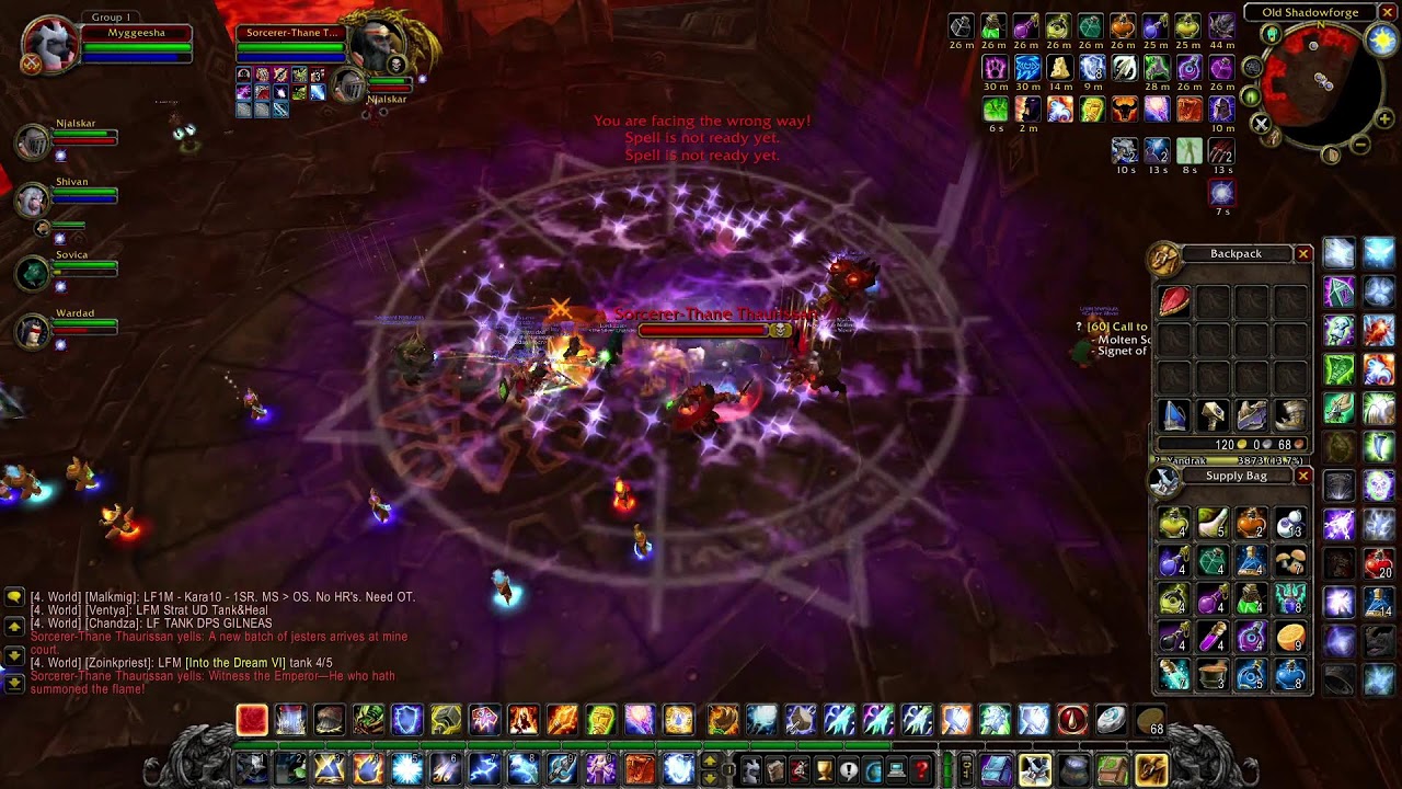 Molten Core Weekly Quest Run Turtle WoW Shaman #1 SpeLL ClicKer