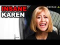 Psycho Karen gets 4 FELONIES After Kicking Cops