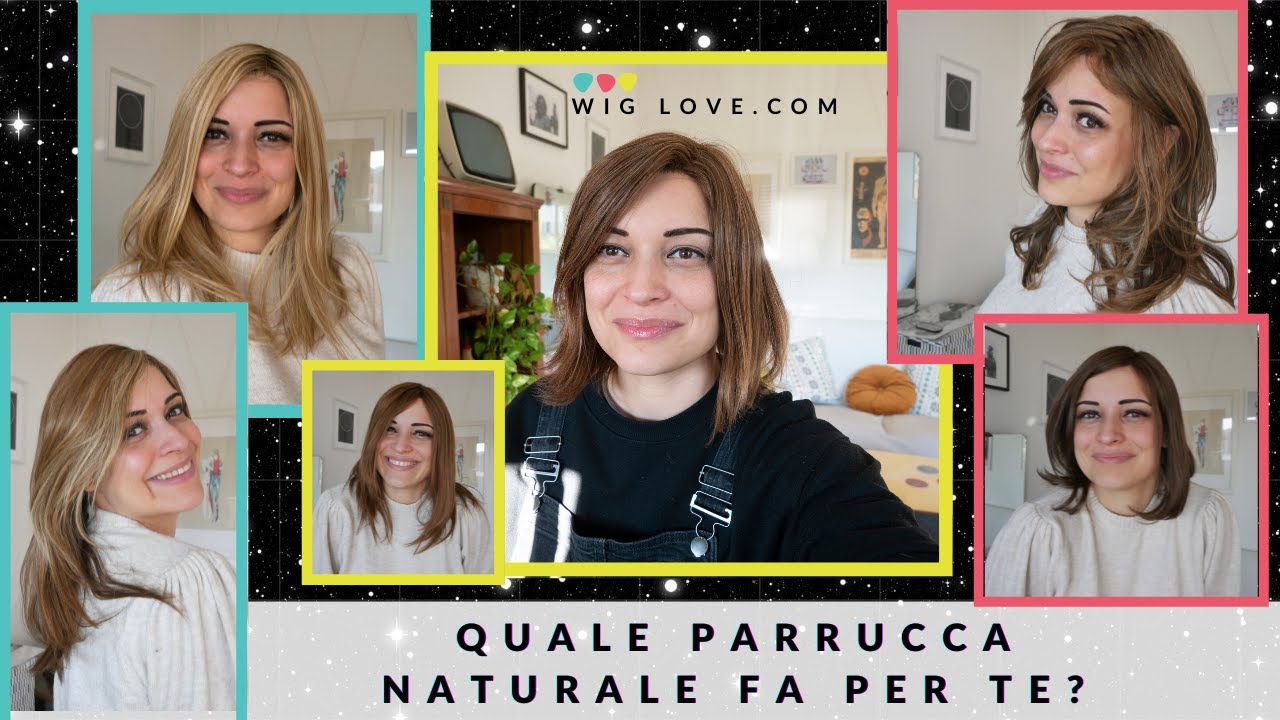 6 Parrucche Capelli Naturali (capelli veri) di Gisela Mayer I Parrucche realistiche