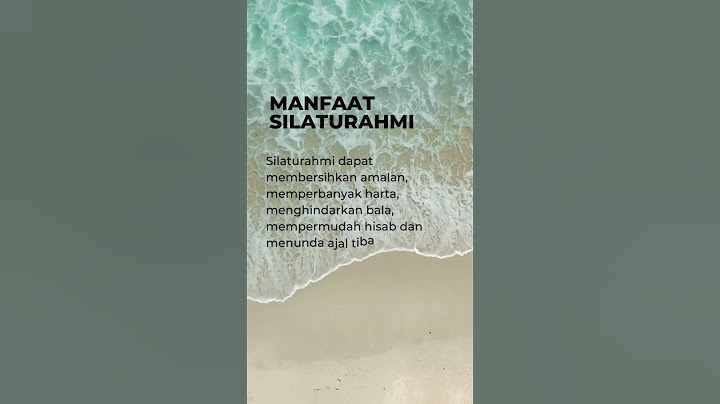 Manfaat Silaturahmi