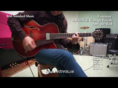 Eastman AR403CE Vintage Finish/Antique Red take01 remaster