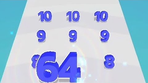 Number Merge Run Mast er 3D New update Gameplay Level 440