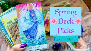 Spring Deck Picks | Tarot + Oracle 🌸🪺🌱