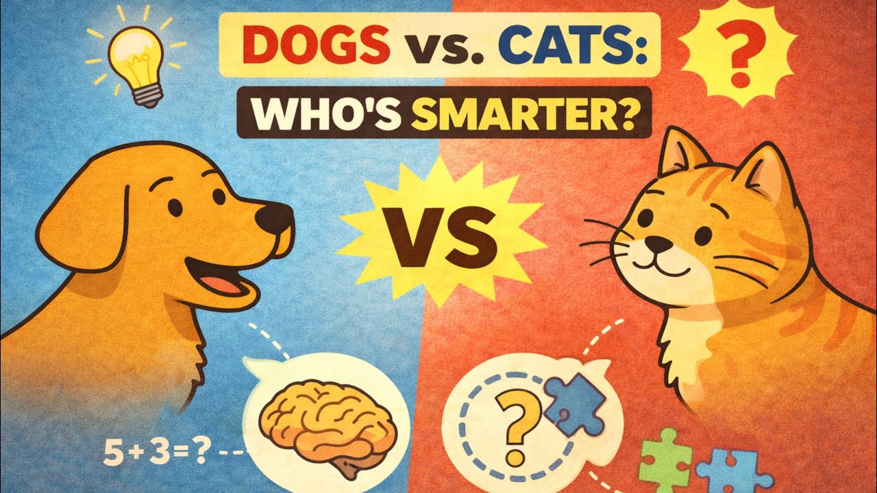 Dogs vs. Cats: Who’s Smarter?