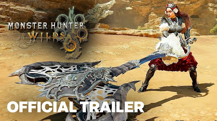 Monster Hunter Wilds - Official Charge Blade Weapon Gameplay Overview Trailer