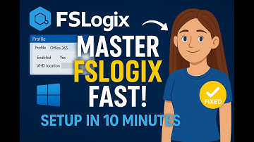 "FSLogix Tutorial for Beginners | Profile Management Made Easy in 2025! 🚀" #fslogix #azure #avd #vdi