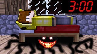SAAT GECE 3:00'DE KORKUNÇ CANAVAR BENİ İZLİYOR! - Minecraft