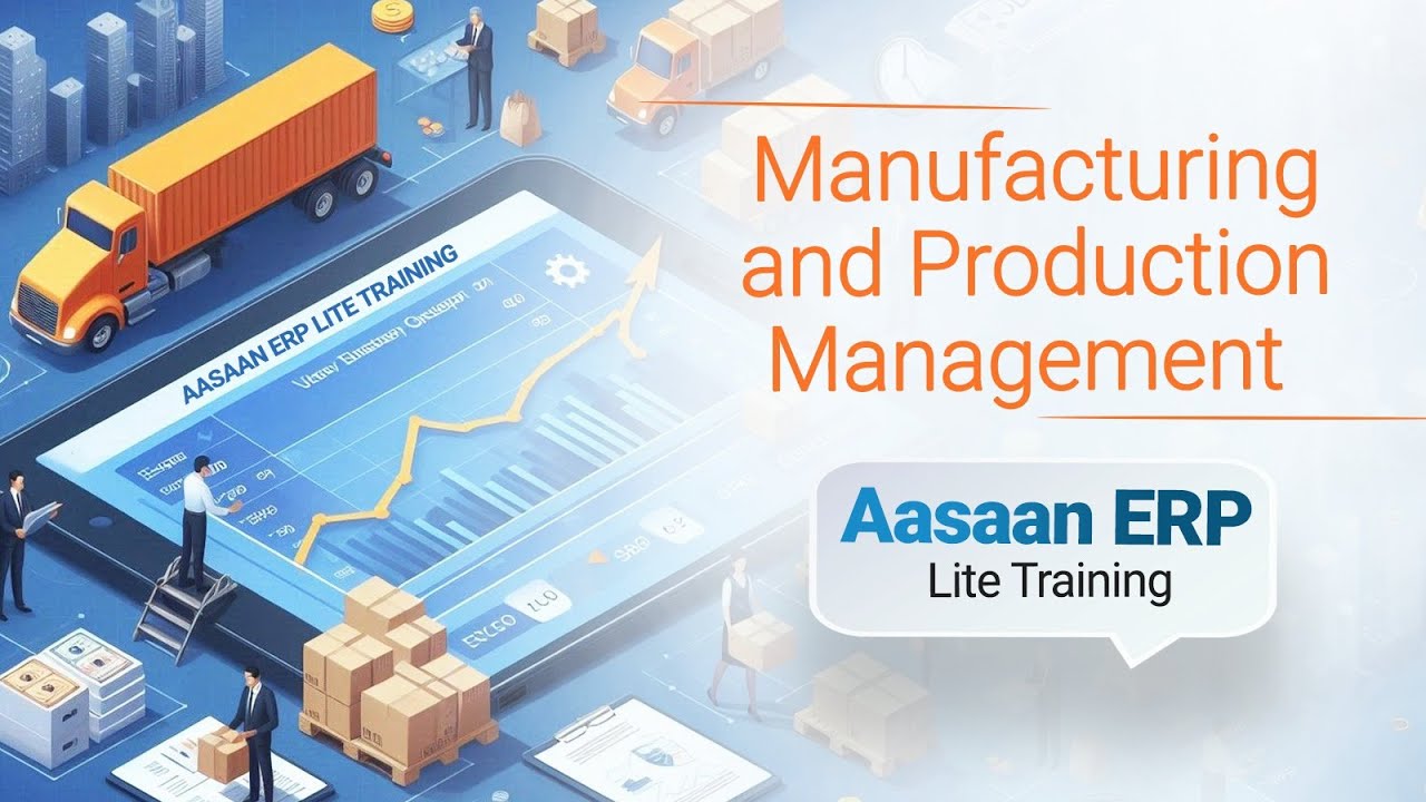 What is the SECRET to Efficient Manufacturing with Aasaan ERP Lite?