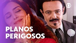 Cornélio Desconfia De Traição E Latiffa E Tio Ali Armam Plano O Cravo E A Rosa O Clone