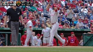 9/27/15: Phils rally with eight-run 9th to thump Nats