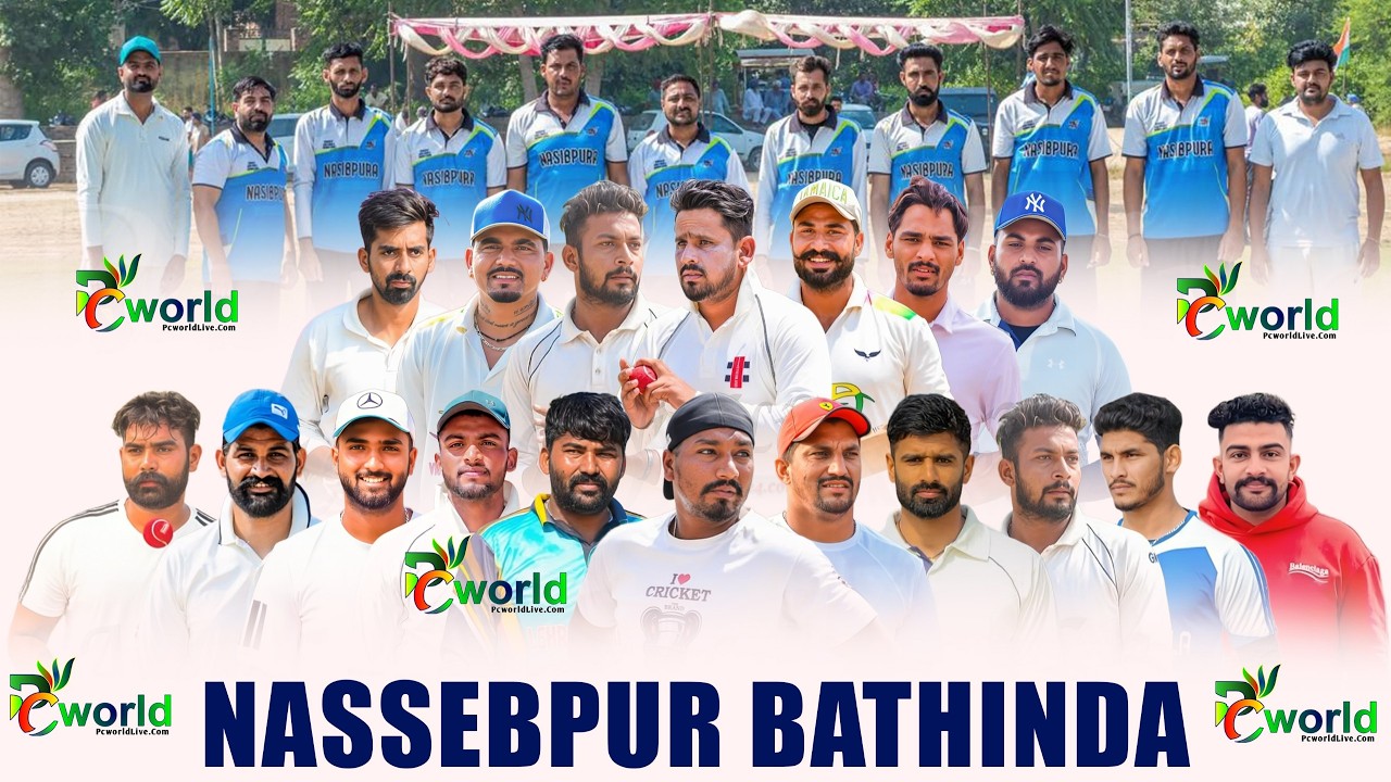 🔴 [Live ] Naseebpura (Bathinda) Cricket Cup Final Day 06 Feb 2026 || PcworldLive.in