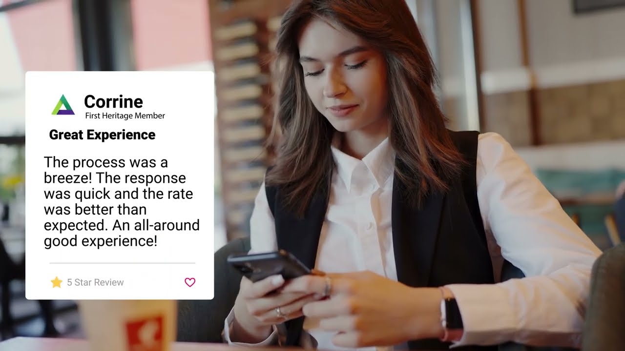 First Heritage Federal Credit Union Member Review: Corrine