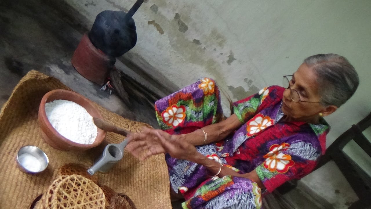 Village Foods String Hoppers prepared in my Village by Grandma YouTube