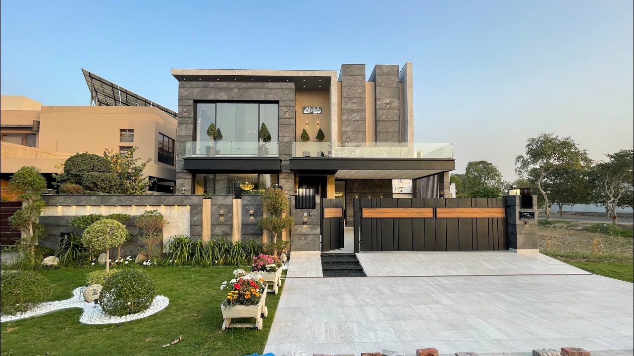 1 Kanal Ultra Luxury House For Sale in DHA Lahore | Cinema & Basement