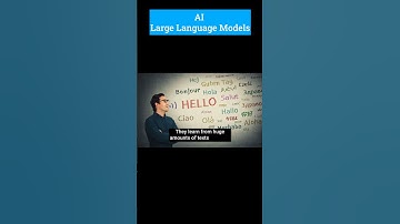 AI - What is a Large Language Model (LLM) #aiexplained #ai #chatgpt #technologytrends #technology
