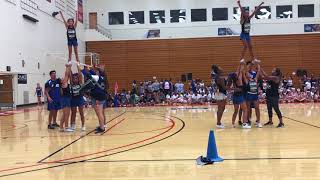MH Jr Mustangs JV Cheer JAMZ Camp 2018 Routine