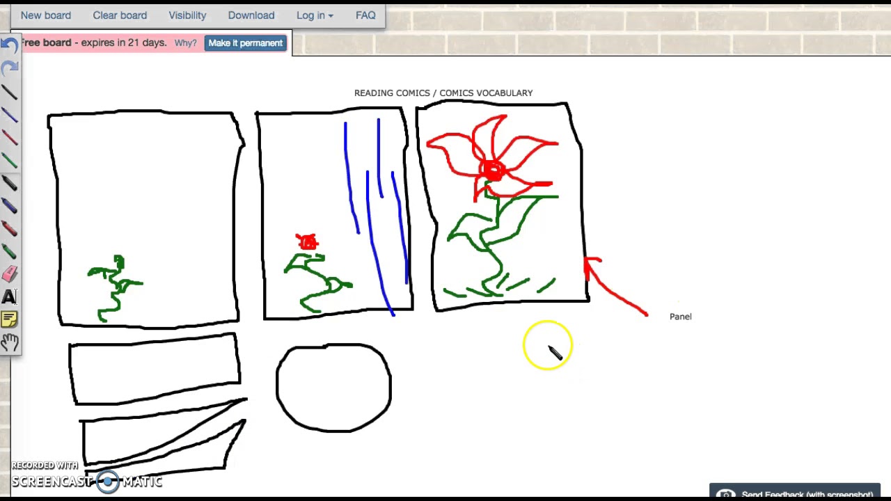 Reading Comics / Comics Vocabulary