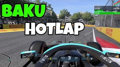 F1 2021 Azerbaijan Hotlap (1.39.475) PS5 Gameplay