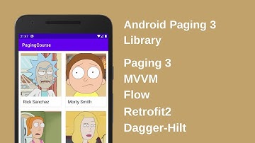 Android Paging Library tutorial with Retrofit using MVVM Architecture