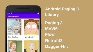 Android Paging Library tutorial with Retrofit using MVVM Architecture