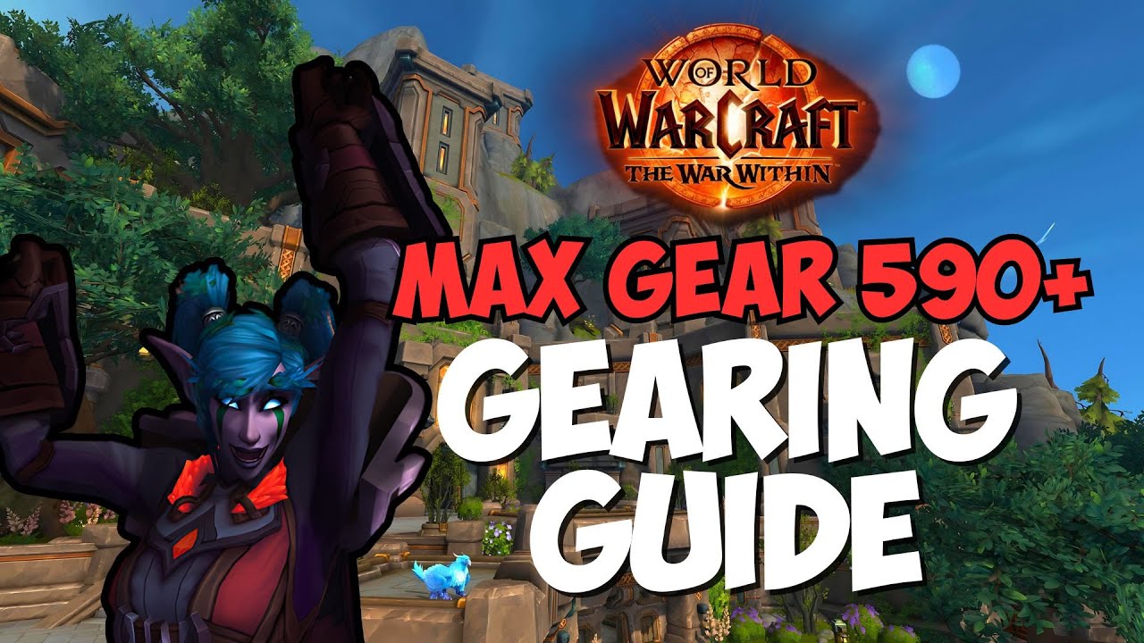 Ultimate Guide GEARING at level 80 IN WOW! The War Within YouTube
