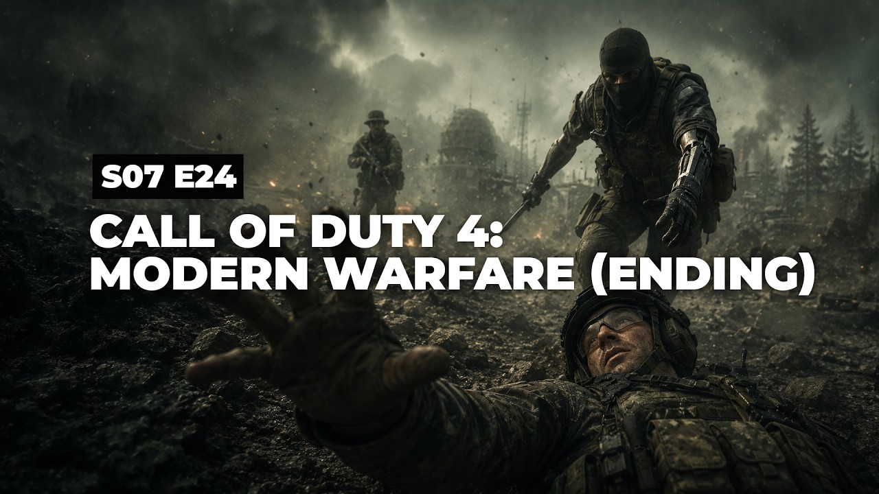 S07E24 – Call of Duty 4: Modern Warfare | Laatste missie & uitgespeeld – Michael Speelt
