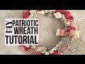 DIY Patriotic Wreath | Page Danielle