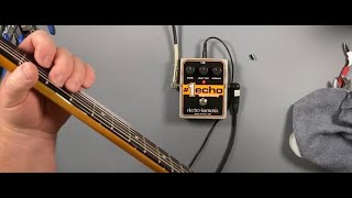 Electro-Harmonix #1 Echo Digital Delay Restoration and Demo #electroharmonix