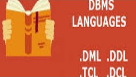 DDL,DML,DCL,TCL(DATABASE LANGUAGES) IN TAMIL