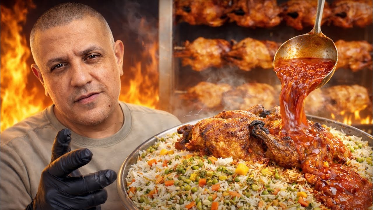 مطعم الحاج ستار . اشهر مطعم للدجاج المشوي و المأكولات الشرقية في العراق