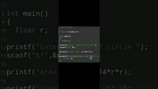 #53 C language Practice program | C language Exercise54 #shorts #programming #coding