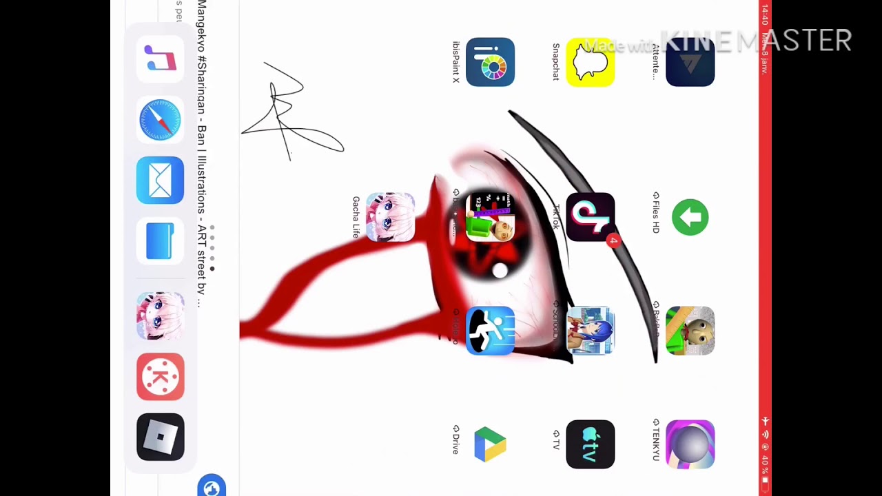 Voilà comment j’utilise ibis paint x YouTube