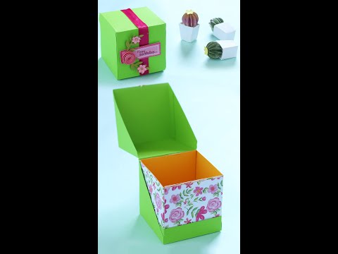 Cute gift ideas/Diy cute gift box with paper/Paper candy box easy/How to  Make Paper Chocolate box 