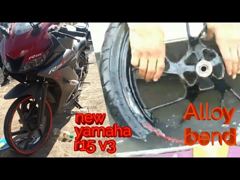 R15 v3 alloy wheels Clearance