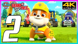 Patrulla Canina: Grand Prix - Modo Aventura - Parte 2 - &quot;RUBBLE&quot; - Gameplay No Comentado - 4K/60fps