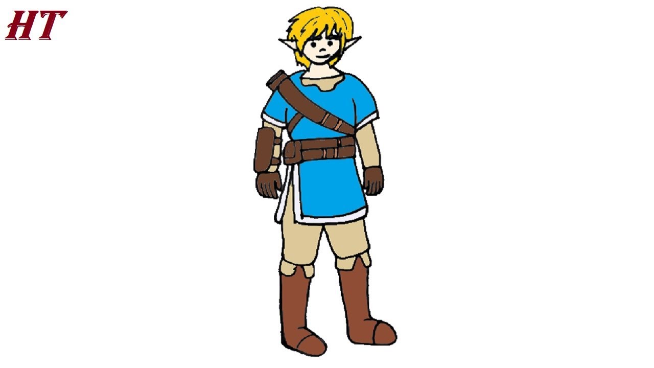 How to Draw The Legend Of Zelda - YouTube