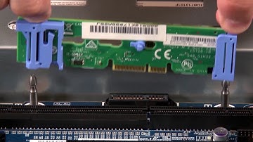 Lenovo ThinkSystem SN550 removing an M.2 backplane and drive