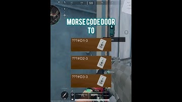 Delta Force Morse code to D1, D2, D3 #deltaforce #shorts