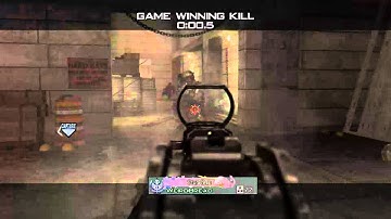 WeirdBread - MW3 Tripple Game winning kill