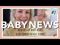 REACTIES OP BABY NIEUWS & GENDER REVEAL ECHO | BABY NEWS #1